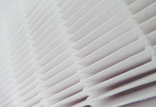 pleated paper filter